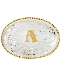 Montana Silversmiths Initial A Western Buckle