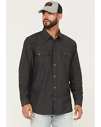 Moonshine Spirit Men's Cask Aged Striped Long Sleeve Snap Western Shirt
