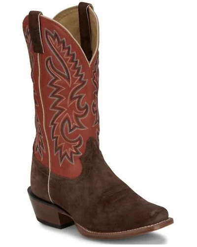 Justin Men's Show Off Tall Western Boots - Square Toe