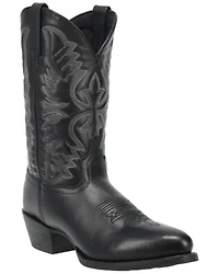 Laredo Men's Embroidered Round Toe Western Boots