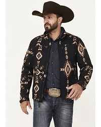 Hooey Men's Southwestern Print Softshell Jacket - Big