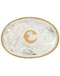 Montana Silversmiths Initial C Western Buckle
