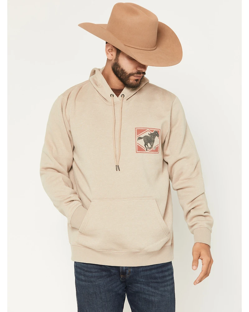 Wrangler Men's Logo Hooded Sweatshirt