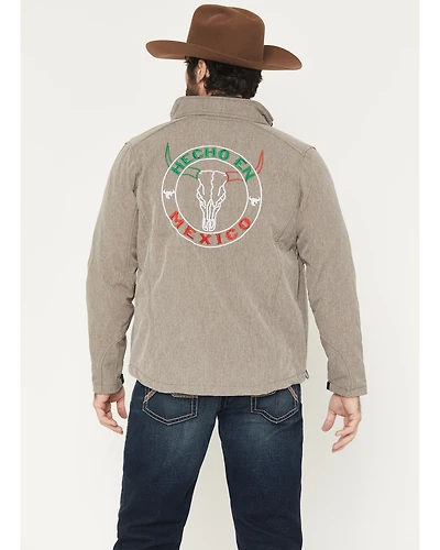 Cowboy Hardware Men's Hecho en Mexico Longhorn Softshell Jacket