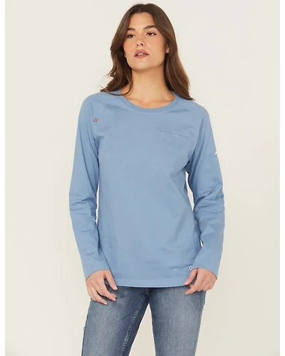 Ariat Women's FR Air Crew Long Sleeve Work Tee