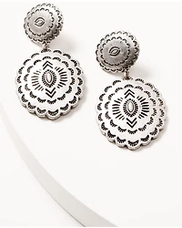 Shyanne Women's Shiloh Ridge Concho Statement Earrings