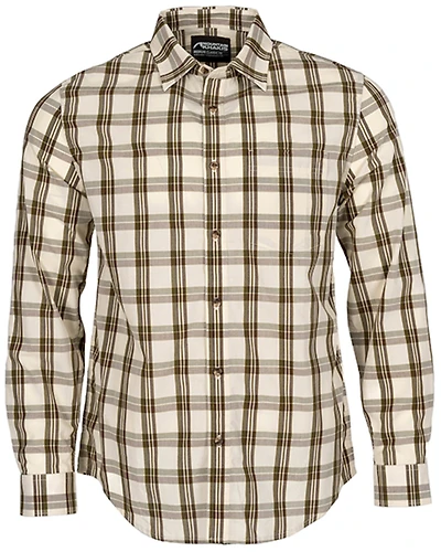 Mountain Khakis Men's Homestead Plaid Print Long Sleeve Button-Down Flannel Shirt