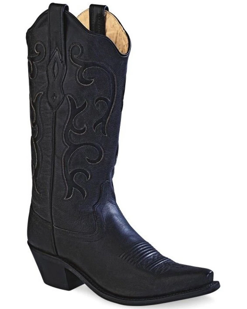 Old West Women's 12" Western Boots - Snip Toe