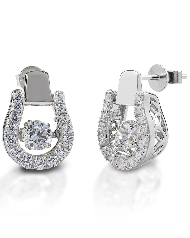 Kelly Herd Women's Dancing Stirrup Earrings