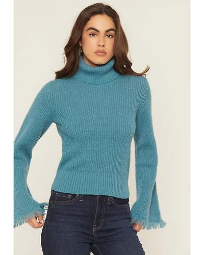 Shyanne Women's Bell Sleeve Marled Sweater