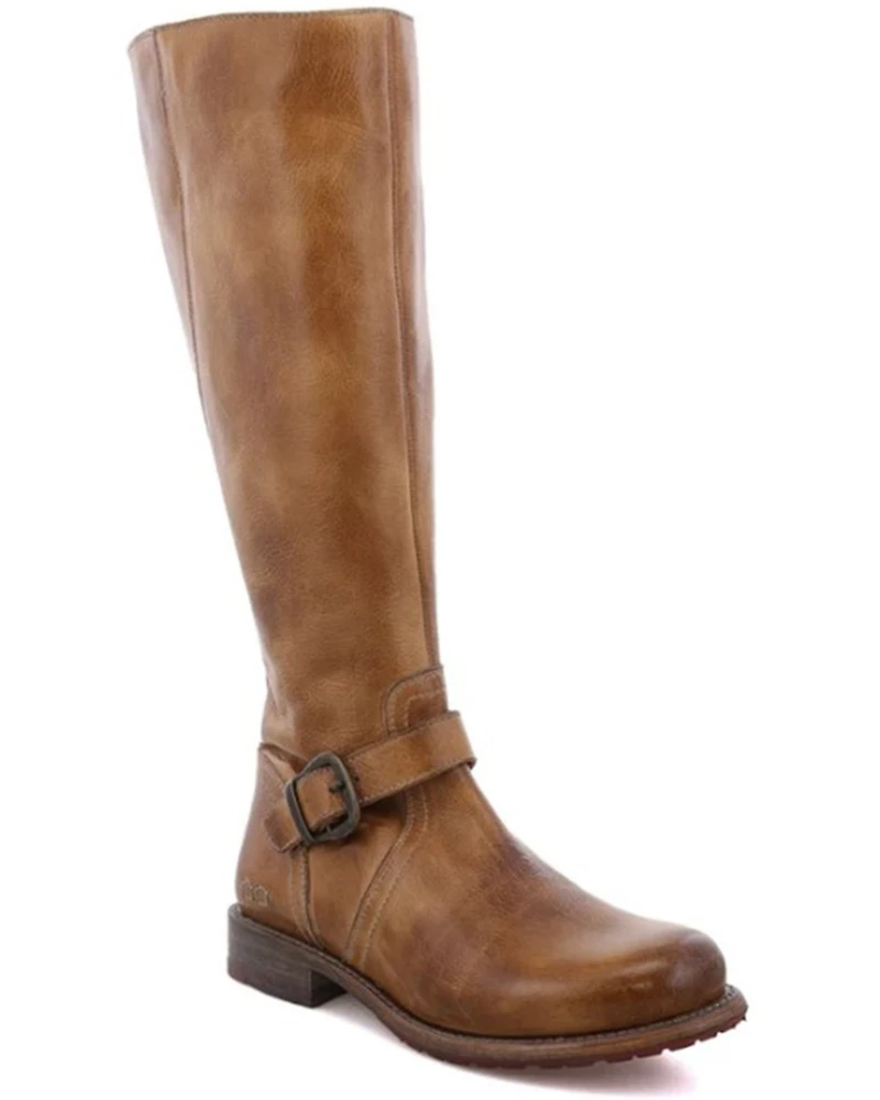 Bed Stu Women's Glaye Wide Calf Tall Fashion Boots - Round Toe