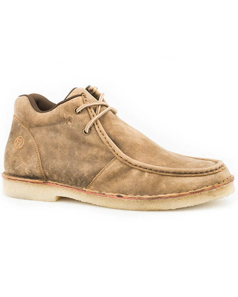 Roper Men's Arnold Slip-On Shoes - Moc Toe