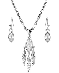 Montana Silversmiths Women's Catching Light Jewelry Set - 2 Piece