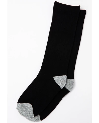 Cody James Boys' Solid 3-Pack Boot Socks
