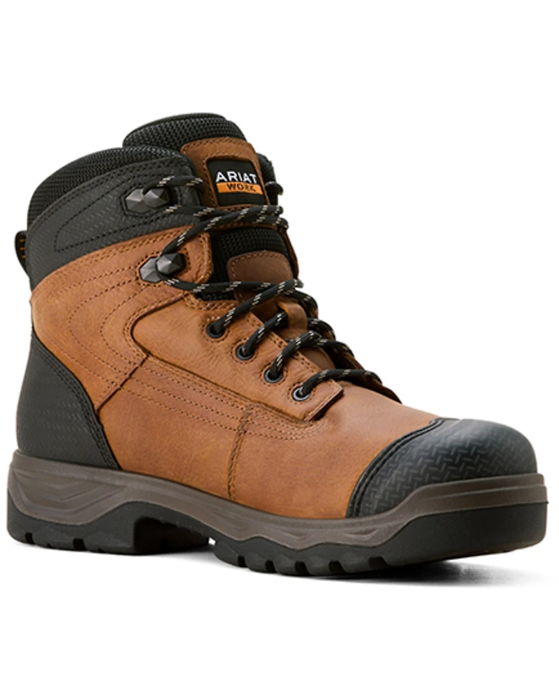 Ariat Men's Turbo Duratread XTR 6" Waterproof Work Boots - Soft Toe