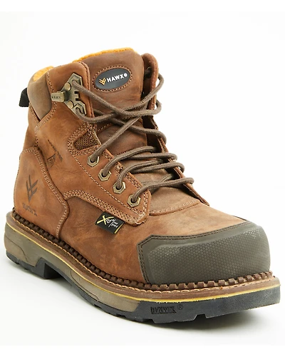 Hawx Men's 6" Crew Chief Internal Met Guard Work Boots - Composite Toe