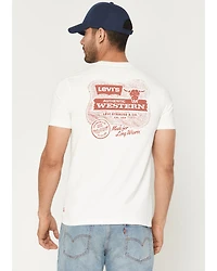 Levi's Men's Made For Long Wearing Logo Short Sleeve Graphic T-Shirt