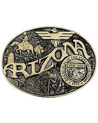 Montana Silversmiths Arizona State Belt Buckle