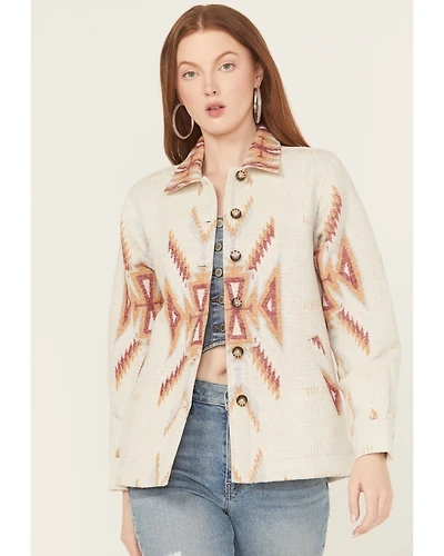 Idyllwind Women's Merritt Southwestern Button-Down Shacket