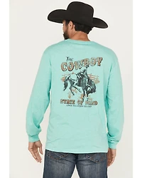 Cinch Men's Cowboy State of Mind Long Sleeve Graphic T-Shirt