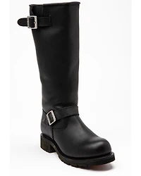 Ad Tec Men's 16" Oiled Leather Engineer Boots - Soft Toe