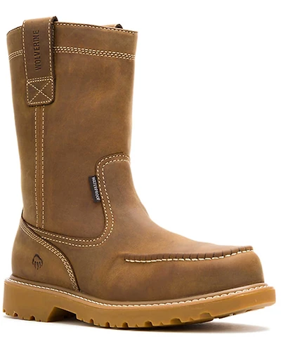 Wolverine Men's Floorhand Moc Wellington Work Boots - Steel Toe