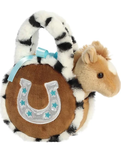 Aurora 7" Appaloosa Horseshoe™ Fancy Pals™ Plush Toy