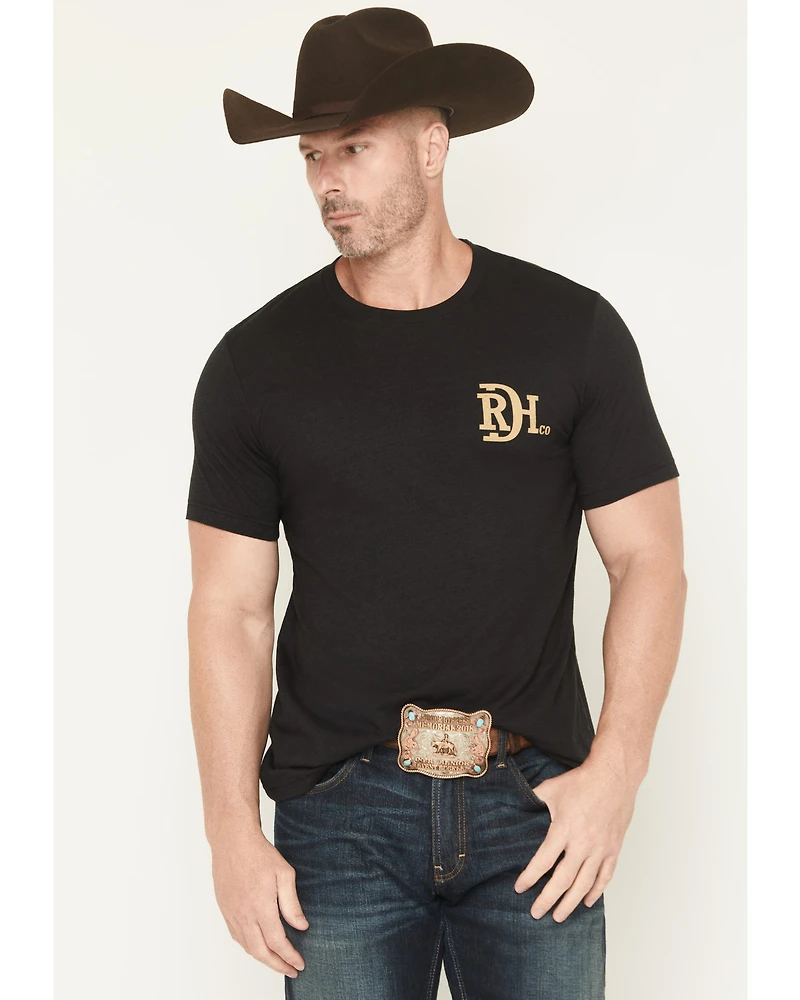 Red Dirt Hat Men's Bass Lighting Short Sleeve Graphic T-Shirt