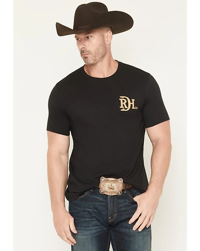 Red Dirt Hat Men's Bass Lighting Short Sleeve Graphic T-Shirt