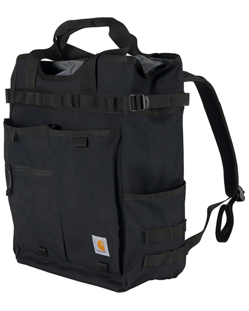 Carhartt 28L Nylon Cinch-Top Convertible Tote Backpack