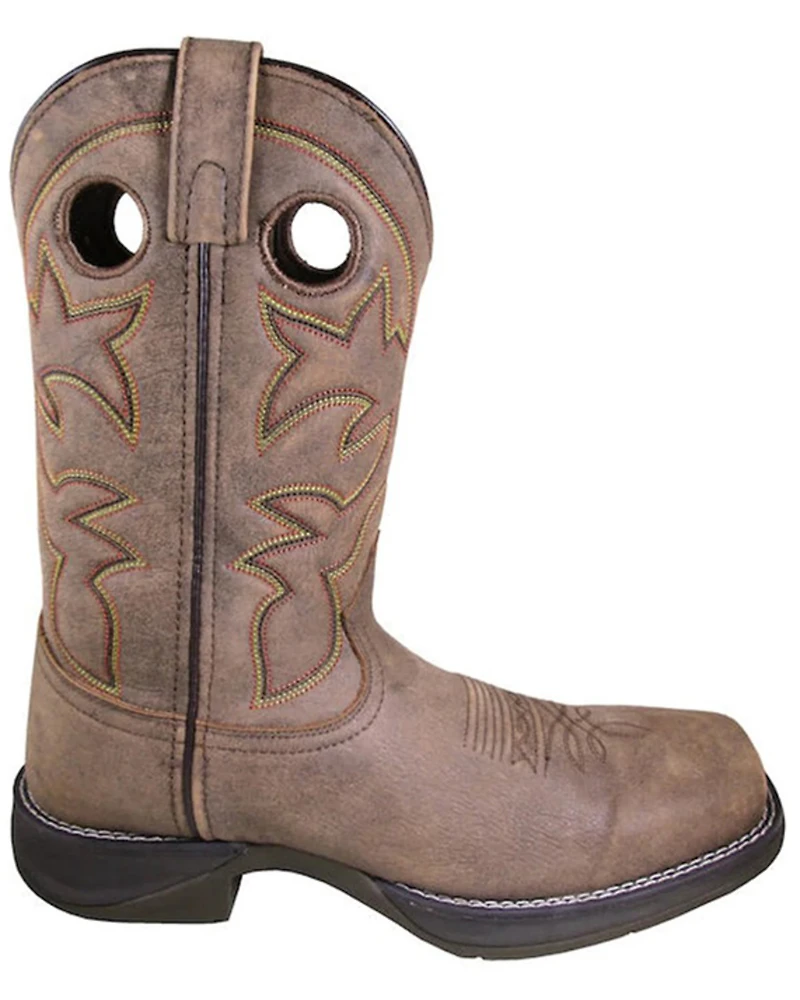 Smoky Mountain Men's Benton Western Boots - Broad Square Toe