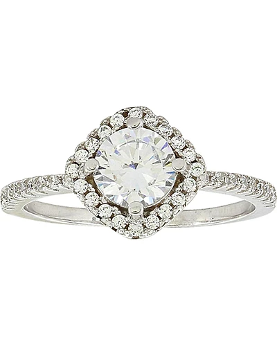 Montana Silversmiths Women's Squarely Perfect Haloed Ring