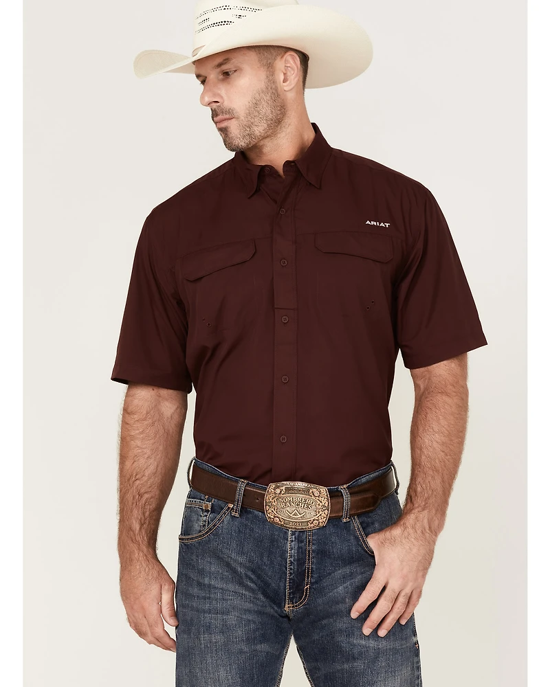 Ariat Men's VentTEK Outbound Short Sleeve Button-Down Shirt - Tall