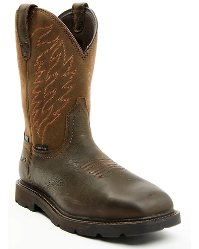 Ariat Men's Groundbreaker H20 Western Boots - Steel Toe