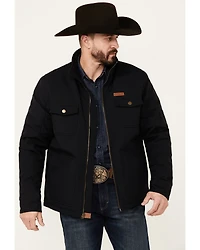 Cinch Men's Textured Poly Concealed Carry Zip Softshell Jacket