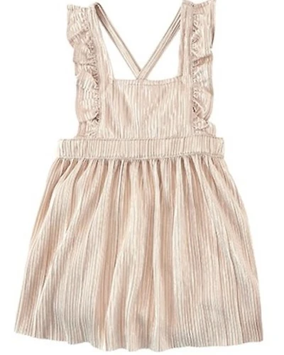 Wrangler Infant Girls' Flutter Sleeve Dress