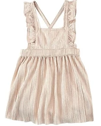 Wrangler Infant Girls' Flutter Sleeve Dress