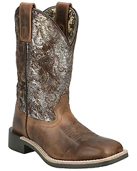 Smoky Mountain Little Girls' Sadie Western Boots - Broad Square Toe