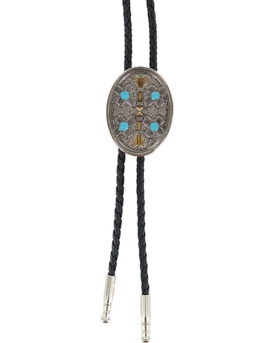 Cody James® Oval Arrows Bolo Tie