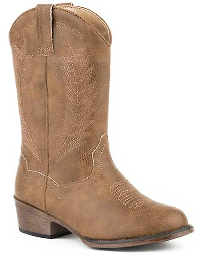 Roper Little Girls' Taylor Western Boots - Round Toe