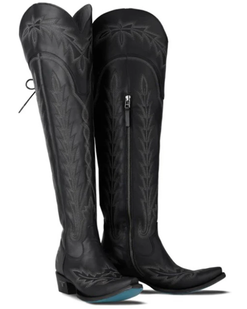 Lane Women's Lexington Over The Knee Corset Western Boots
