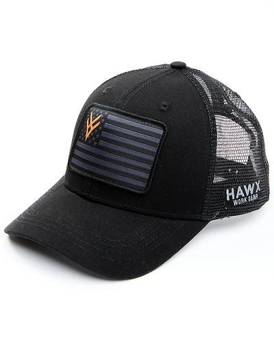 Hawx Men's American Flag Patch Ball Cap