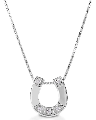 Kelly Herd Women's Small Horseshoe Pendant Necklace