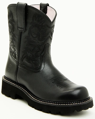 Ariat Women's Madison Ave Fatbaby Western Short Boots - Round Toe