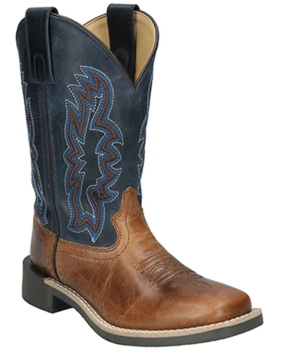 Smoky Mountain Little Boys' Rustler Western Boots - Broad Square Toe
