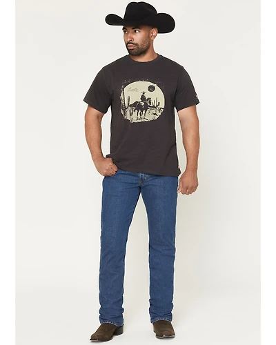 Levi’s Men’s 537 Range Med Wash Western Bootcut Denim Jeans