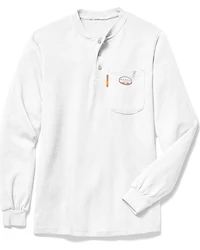 Rasco Men's FR Henley Long Sleeve Work T-Shirt