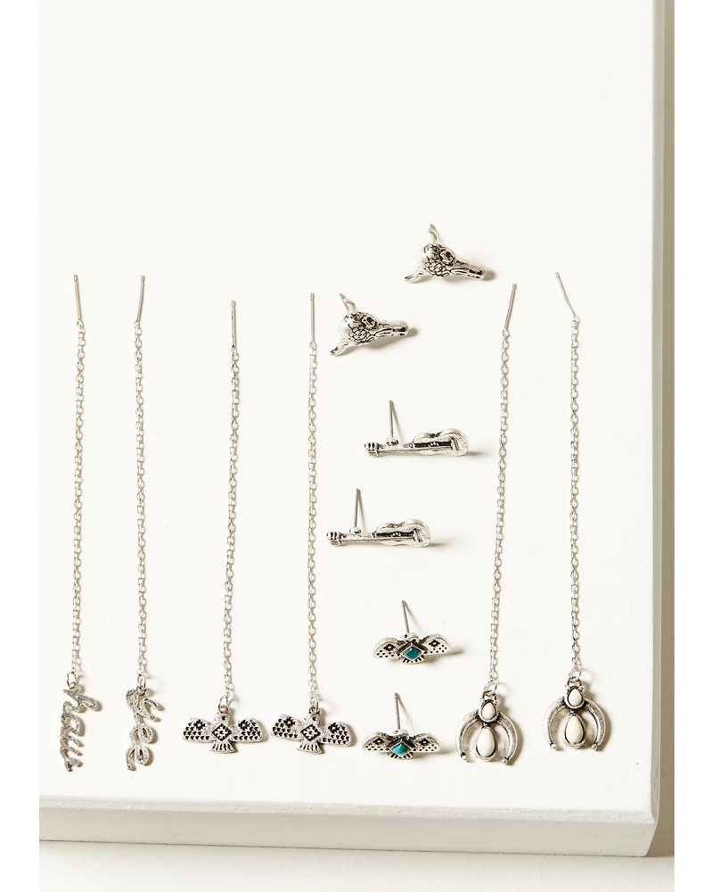 Idyllwind Women's Threaders Hallbrook Earring Set - 6 Piece