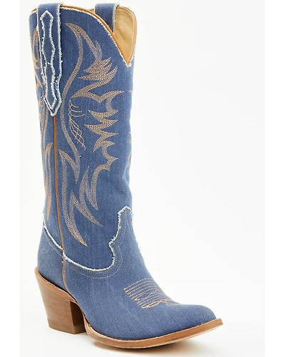 Idyllwind Women's Charmed Life Denim Western Boots - Round Toe