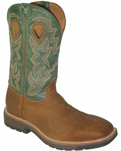 Twisted X Lite Waterproof Pull On Work Boots - Steel Toe